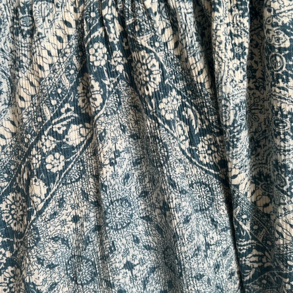 Blue Boho top - Picture 4 of 7